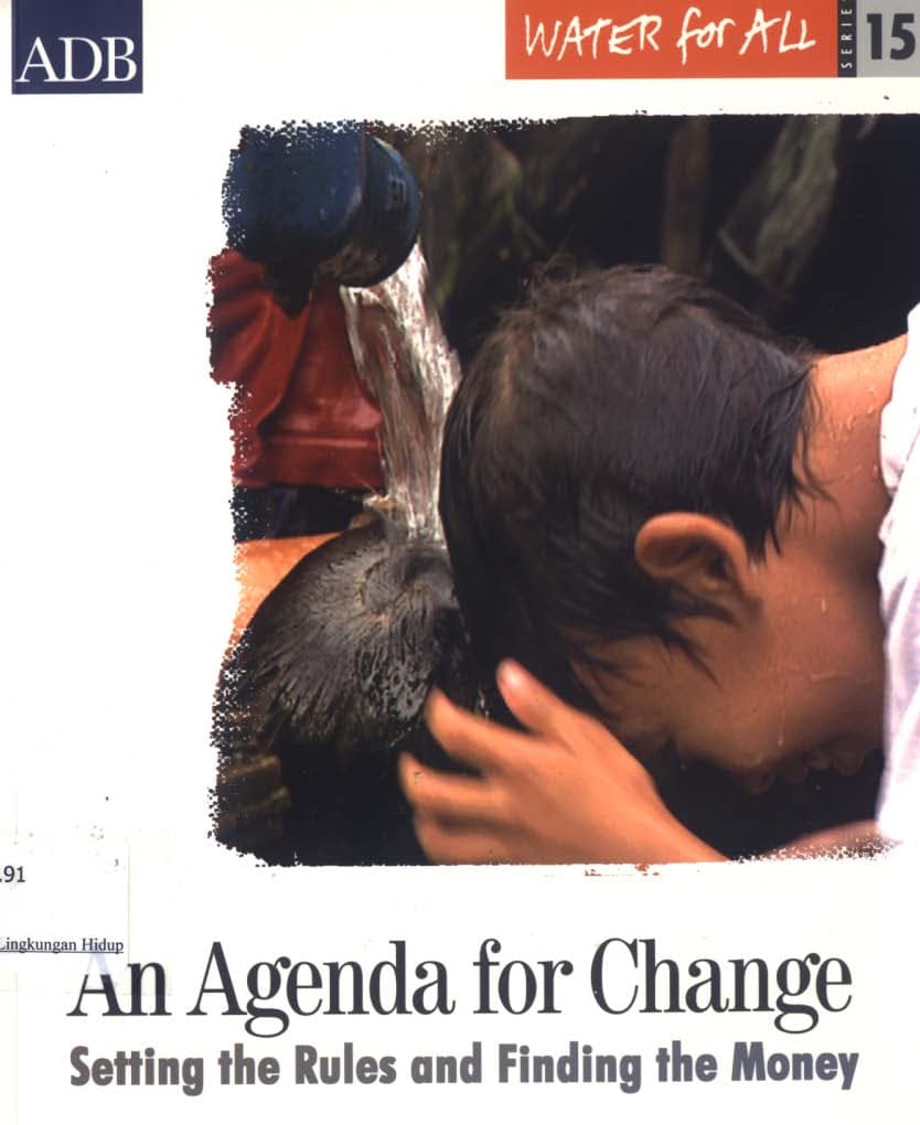 An Agenda for change : setting the rules and finding the money
