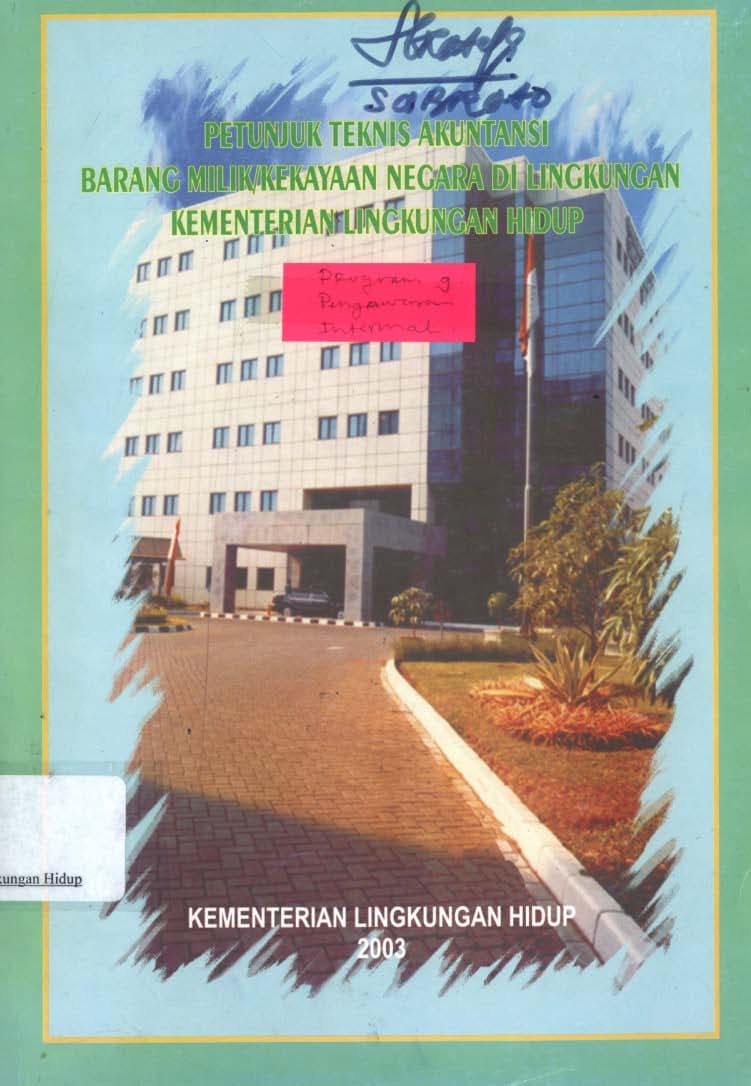 Petunjuk teknis akuntasi barang milik/ kekayaan negara di lingkungan Kevin A Baumert