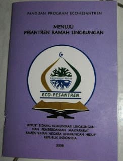 Panduan program Eco - Pesantren menuju Pesantren ramah lingkungan