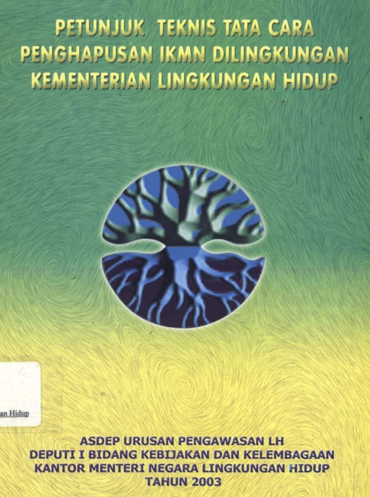 Petunjuk teknis tata cara penghapusan IKMN di lingkungan Kementerian 57