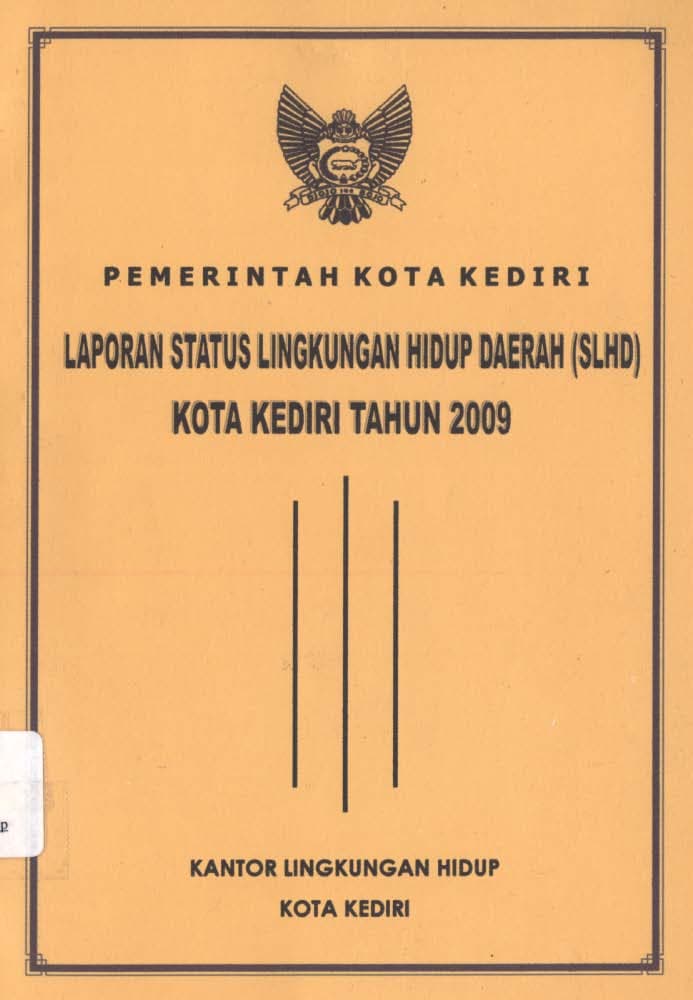 Laporan Status 57 Daerah Kabupaten Kediri Tahun 2009
