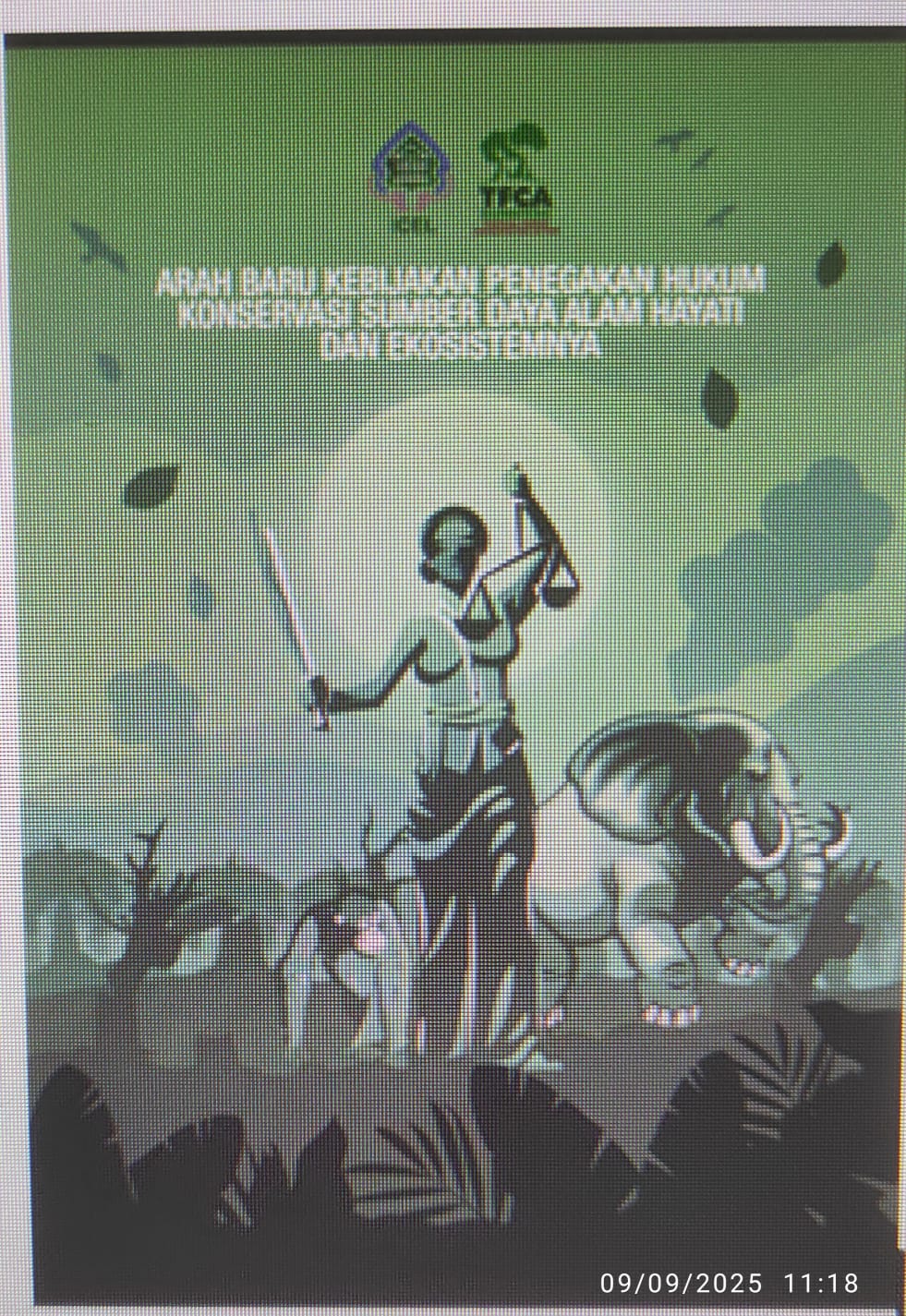 Cover ARAH BARU KEBIJAKAN PENEGAKAN HUKUM KONSERVASI SUMBER DAYA ALAM HAYATI DAN EKOSISTEMNYA