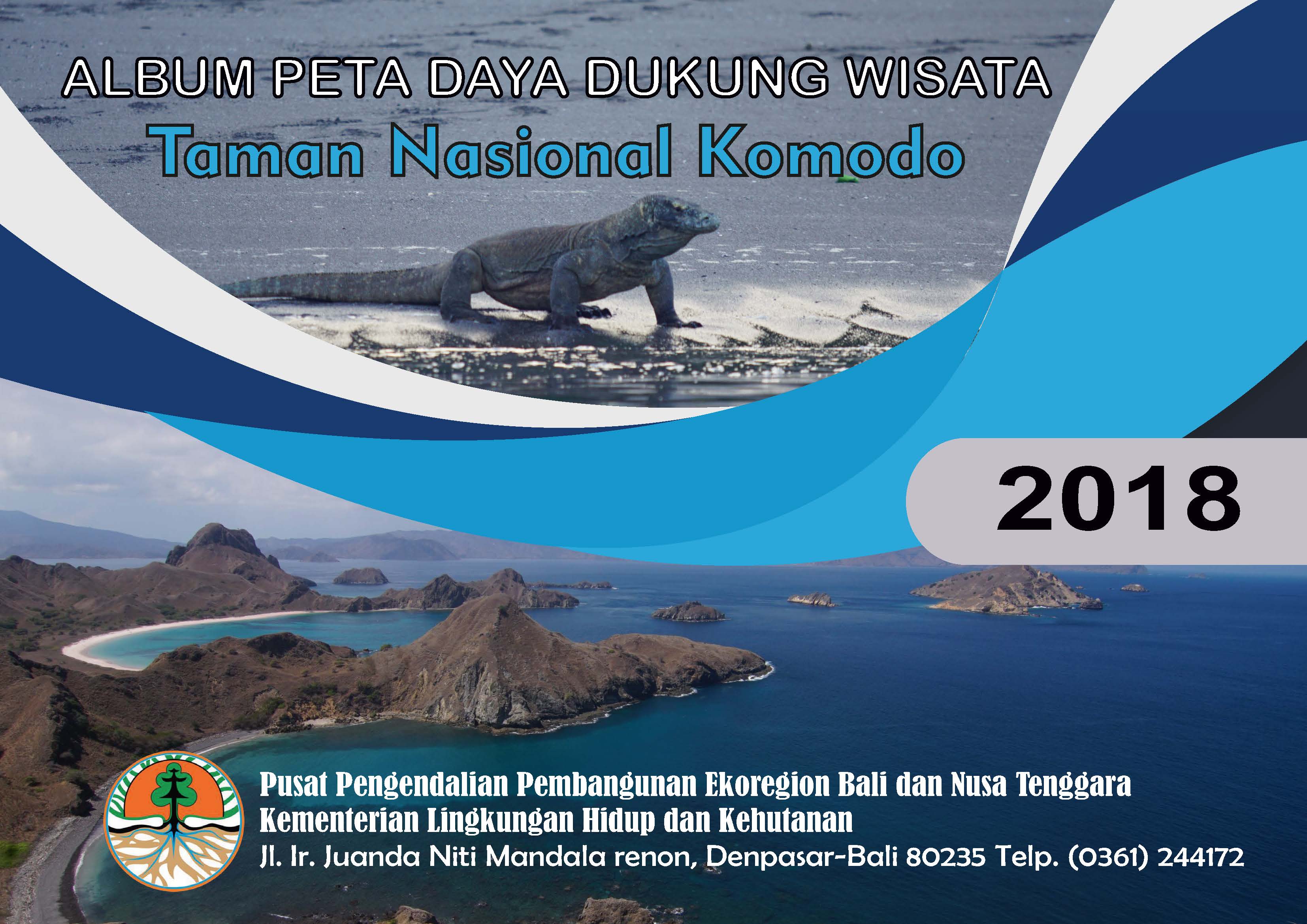 Cover ALBUM PETA DAYA DUKUNG WISATA TAMAN NASIONAL KOMODO