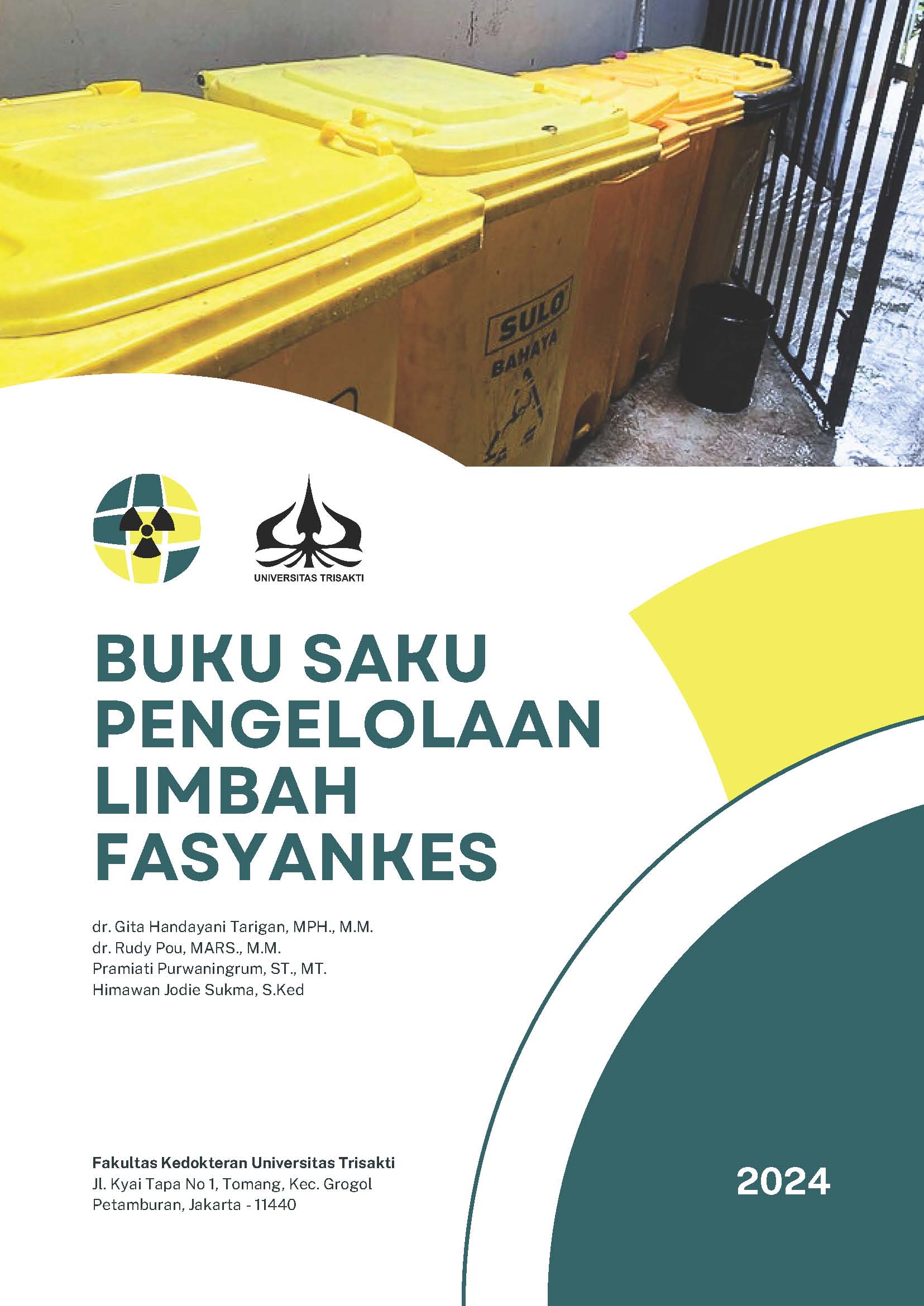 Cover BUKU SAKU PENGELOLAAN LIMBAH FASYANKES
