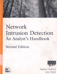 Image of Network intrusion detection an analysts handbook / Stephen Northcut