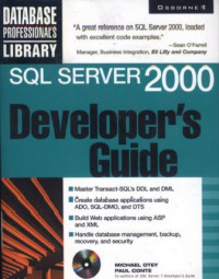 Image of SQL server 2000 developers guide / Michael Otey : Paul Conte