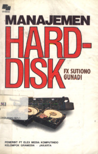 Image of Manajemen harddisk / FX Sutiono : Gunadi