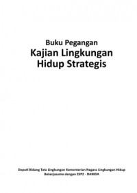 Image of Buku pegangan kajian lingkungan hidup strategis