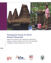 Image of Pembangunan sarana air bersih berbasis masyarakat
