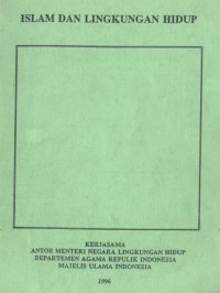 Image of Islam dan lingkungan hidup