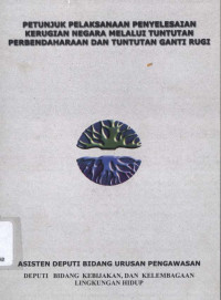 Image of Petunjuk pelaksanaan penyelesaian kerugian negara melalui tuntutan perbendaharaan dan tuntutan ganti rugi